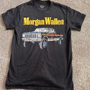 Morgan Wallen Black Graphic Short-Sleeve Tee